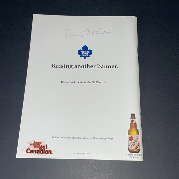 Official Game Day Magazine Playoff Issue Maple Leafs Philadelphia Flyers Sundin - Picture 2 of 5